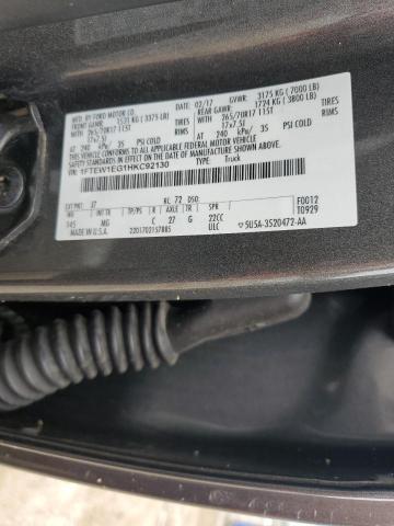 2017 FORD F150 SUPER - 1FTEW1EG1HKC92130