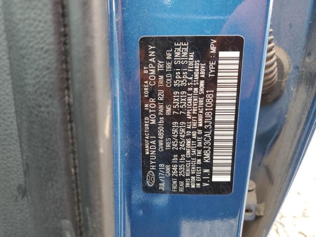 2018 HYUNDAI TUCSON SPO KM8J3CAL3JU810881