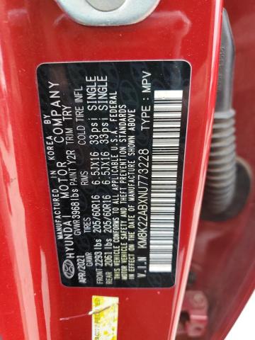 2022 HYUNDAI KONA SEL - KM8K22ABXNU773228