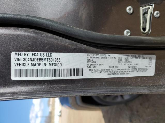 2021 JEEP COMPASS 80 3C4NJDEB5MT601983