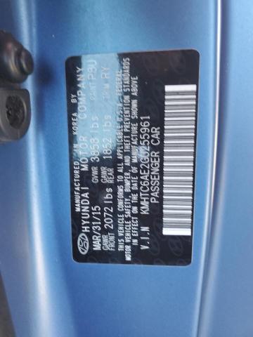 2016 HYUNDAI VELOSTER T KMHTC6AE2GU255961