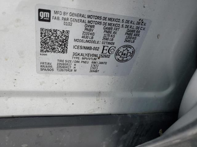 2022 GMC TERRAIN AT 3GKALYEV0NL152602