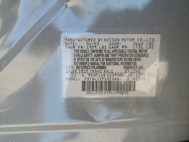 2023 NISSAN KICKS SV - 3N1CP5CV7PL499893