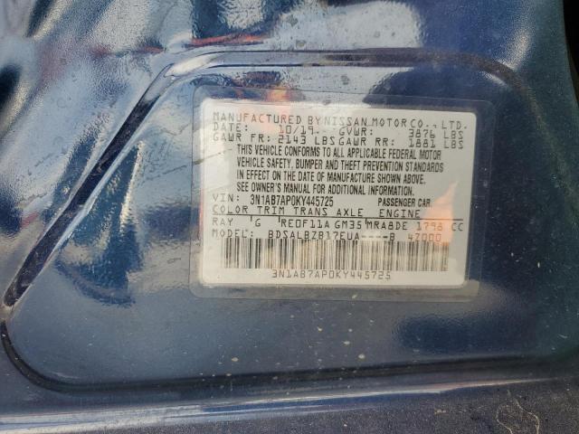 2019 NISSAN SENTRA S - 3N1AB7AP0KY445725