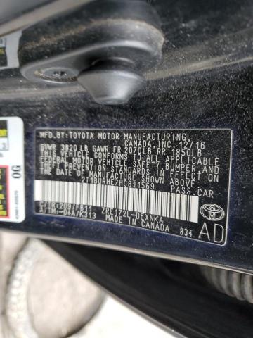 2017 TOYOTA COROLLA L - 2T1BURHE7HC811569