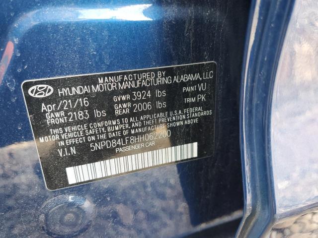 2017 HYUNDAI ELANTRA SE - 5NPD84LF8HH062200