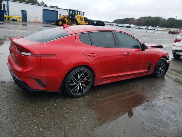 KIA STINGER GT 2023 red  gas KNAE35LD1P6130253 photo #4