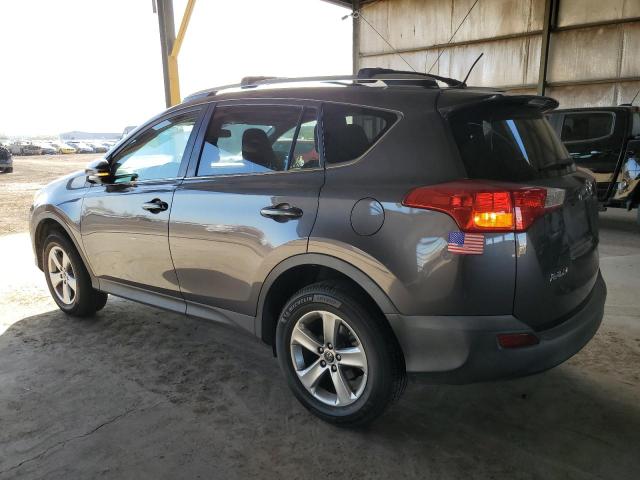 TOYOTA RAV4 XLE 2015 gray 4dr spor gas 2T3WFREV6FW185788 photo #3