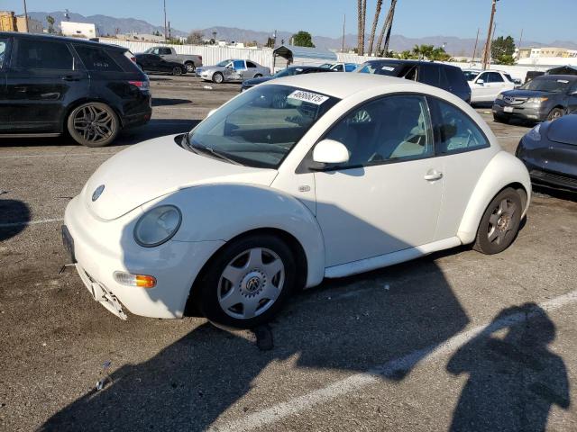 VOLKSWAGEN NEW BEETLE 1999 white  gas 3VWCA21C6XM406433 photo #1