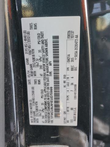 2014 FORD ESCAPE TIT - 1FMCU9J91EUD70999