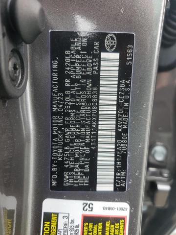 2023 TOYOTA CAMRY - 4T1T11AKXPU808838