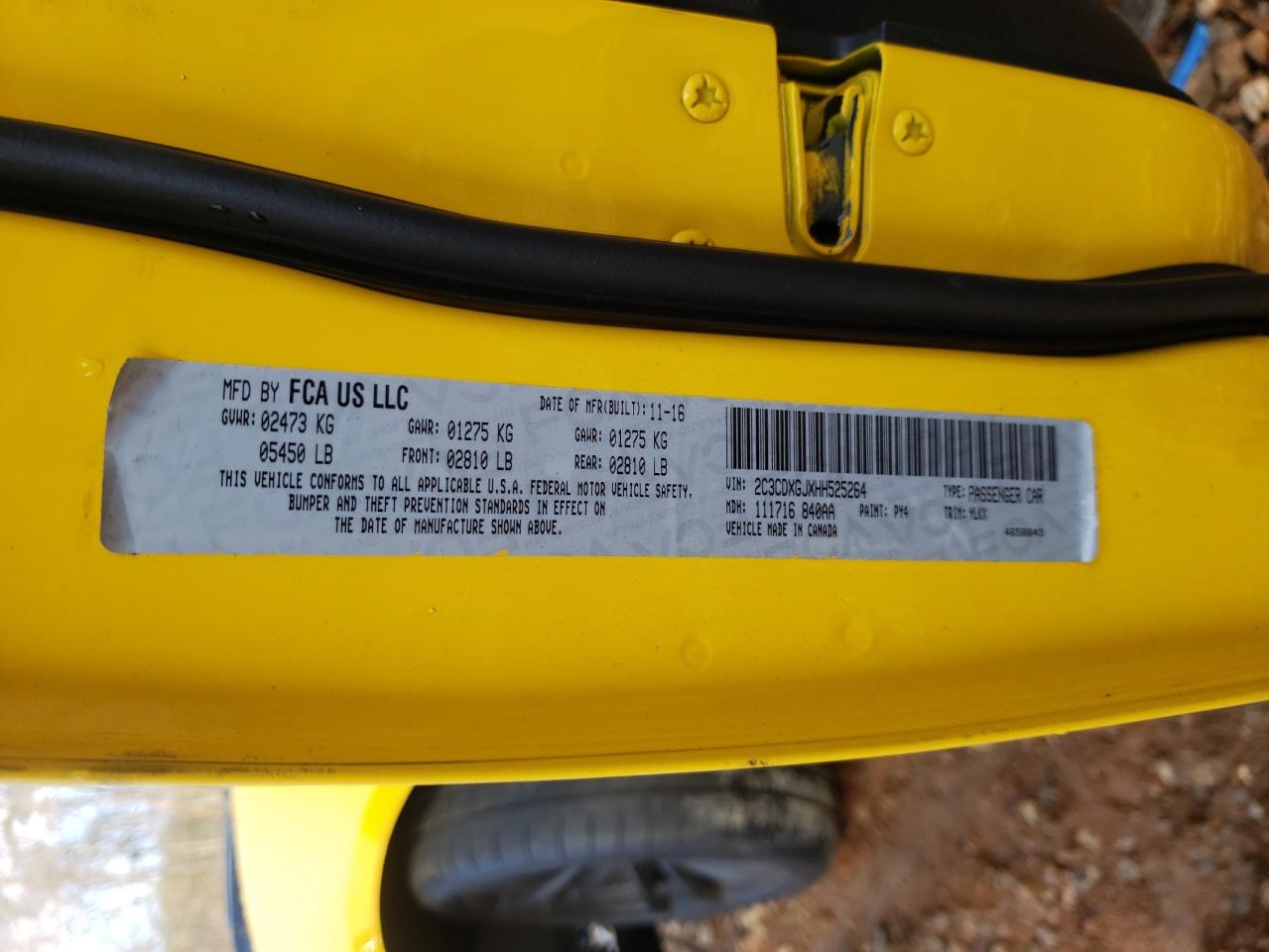 DODGE CHARGER R/T 392