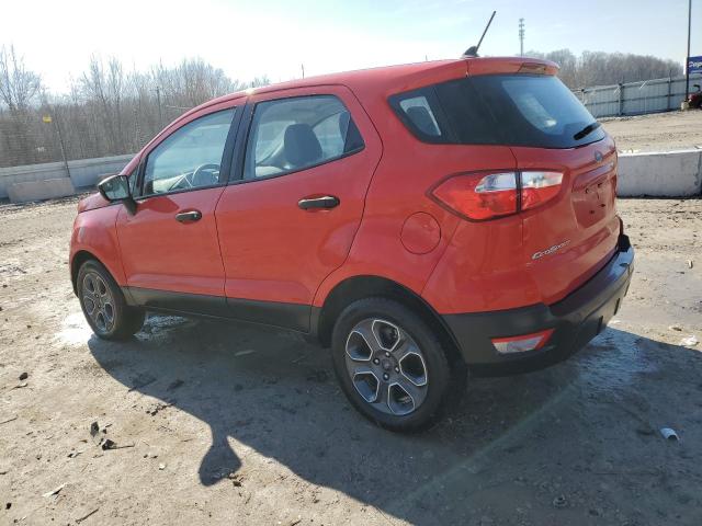 Vin: maj3s2fe0mc412998, lot: 43938985, ford ecosport s 20212