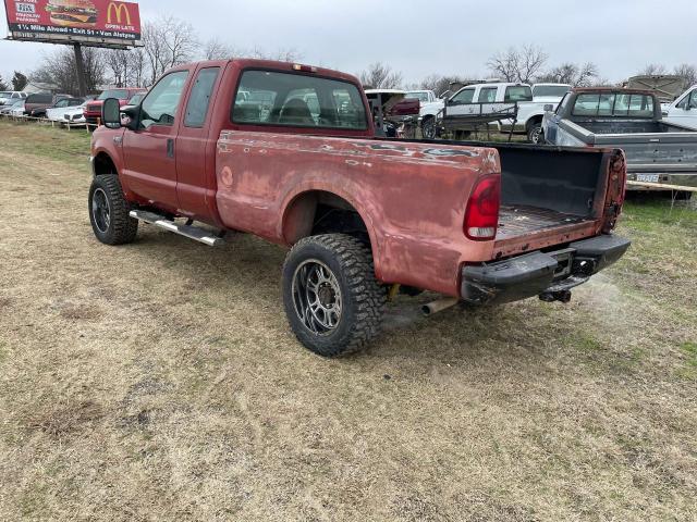 FORD F250 SUPER 2000 red 4dr ext gas 1FTNX21S6YEC84441 photo #4