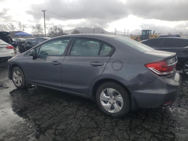 HONDA CIVIC LX 2013 gray  gas 19XFB2F59DE292795 photo #3