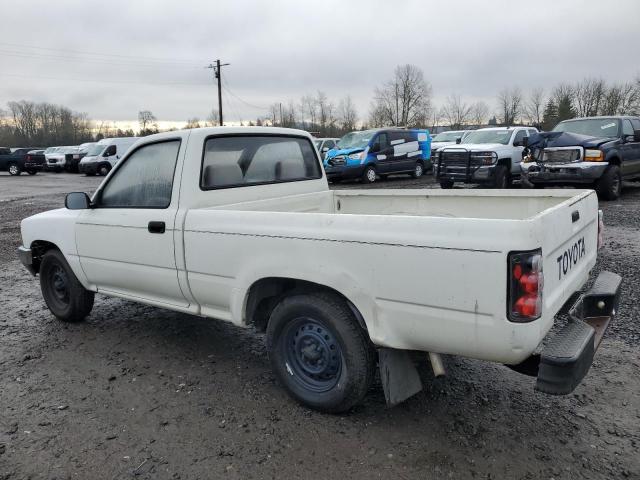 TOYOTA PICKUP 1/2 1991 white pickup gas JT4RN81P4M5126664 photo #3