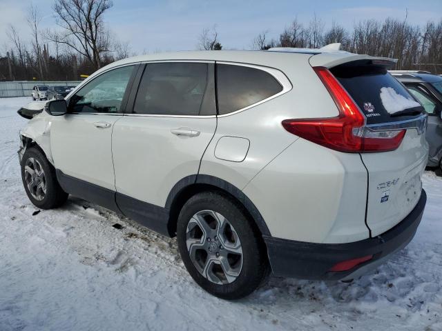 HONDA CR-V EXL 2018 white  gas 2HKRW2H80JH684144 photo #3