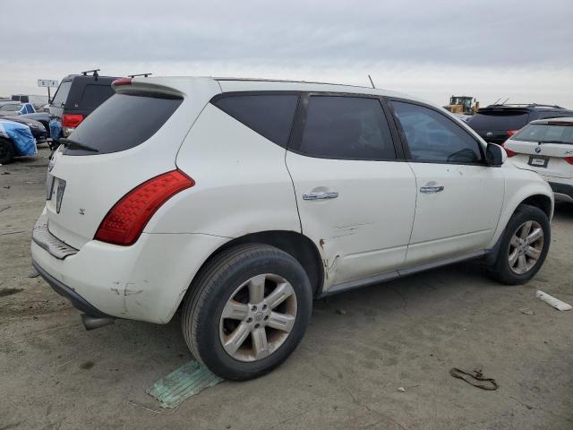 NISSAN MURANO SL 2006 white  gas JN8AZ08T96W404563 photo #4