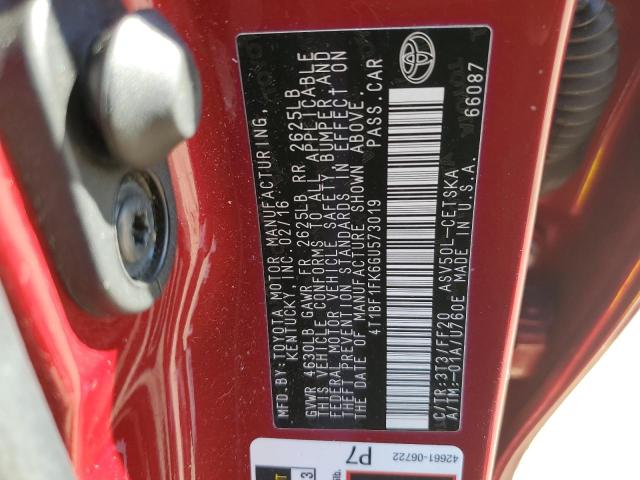 2016 TOYOTA CAMRY LE - 4T1BF1FK6GU573019