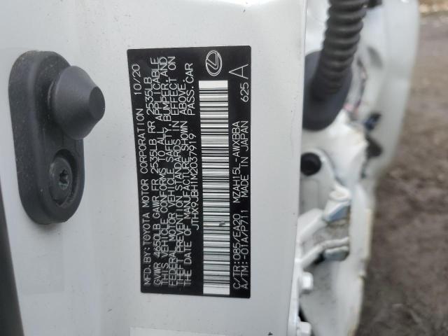 2021 LEXUS UX 250H - JTHX9JBH1M2037919