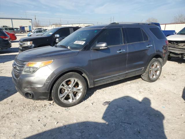 FORD EXPLORER L 2014 gray 4dr spor gas 1FM5K7F83EGA64744 photo #1