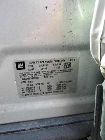 2017 BUICK ENCORE PRE - KL4CJASB1HB070003