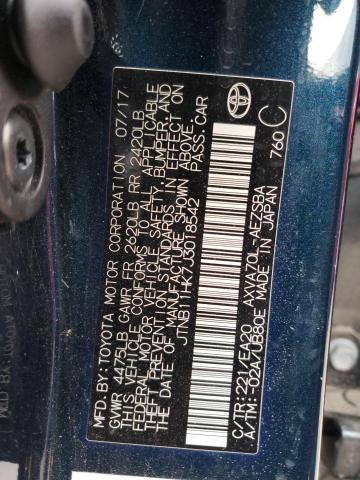 2018 TOYOTA CAMRY L - JTNB11HK7J3018542