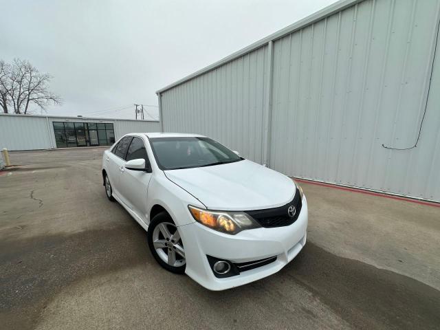 TOYOTA CAMRY BASE 2012 white sedan 4d gas 4T1BF1FK1CU528449 photo #1