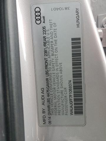 2015 AUDI A3 PREMIUM - WAUAJGFF7F1059374