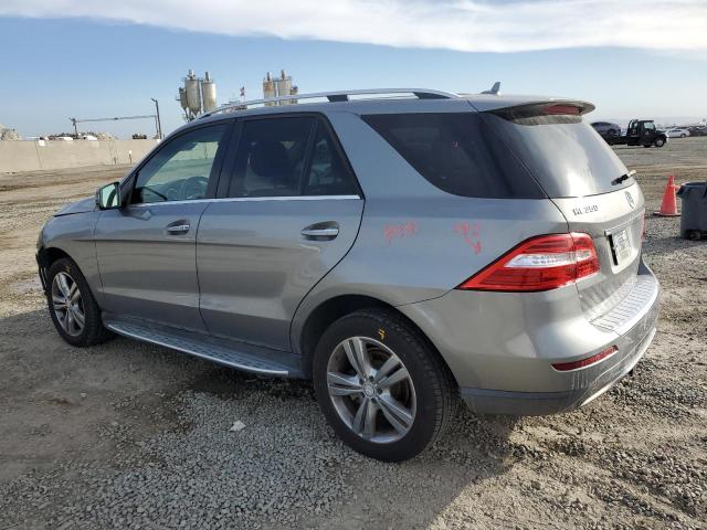 MERCEDES-BENZ ML 350 2013 gray  gas 4JGDA5JB8DA252506 photo #3