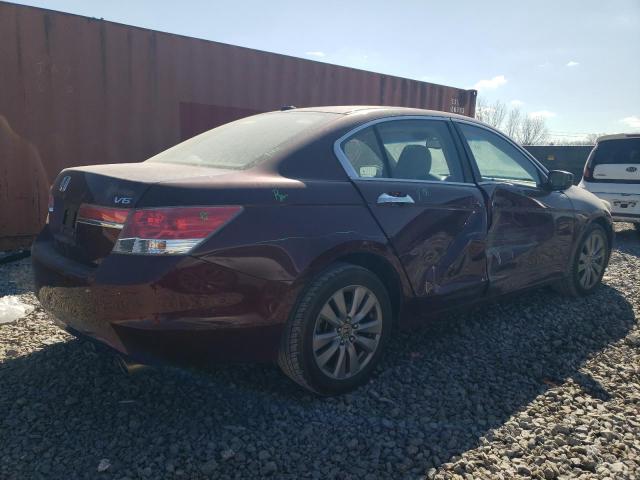 HONDA ACCORD EXL 2012 maroon  gas 1HGCP3F81CA040210 photo #4