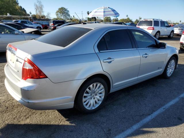 FORD FUSION HYB 2010 silver sedan 4d hybrid engine 3FADP0L31AR258408 photo #4