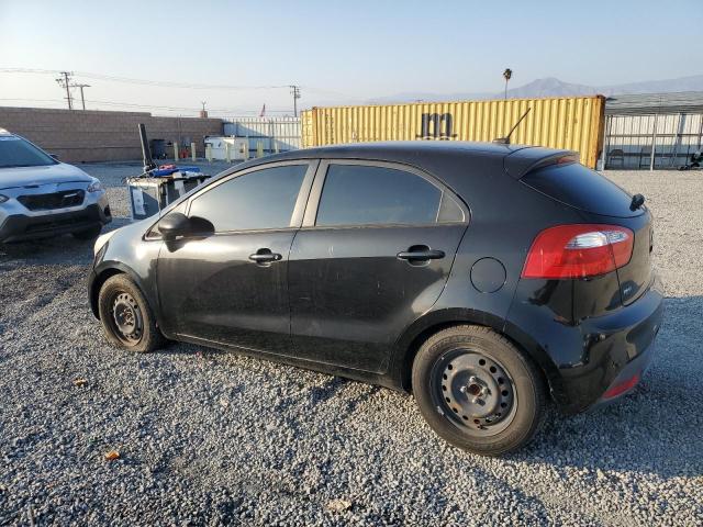 KIA RIO LX 2013 black  gas KNADM5A31D6307690 photo #3