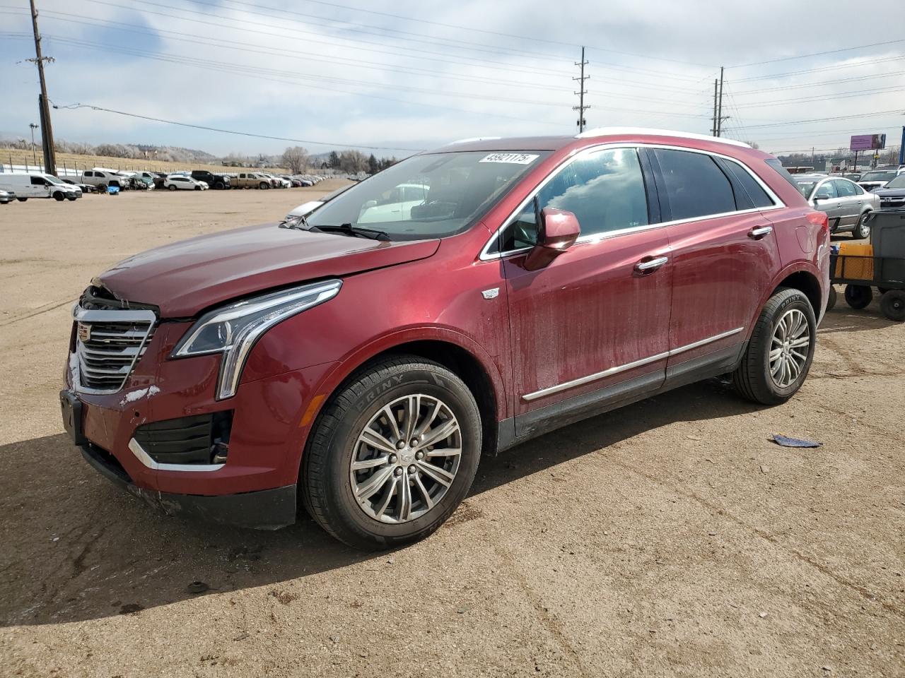 1GYKNDRS6HZ158575 CADILLAC XT5 LUXURY 2017