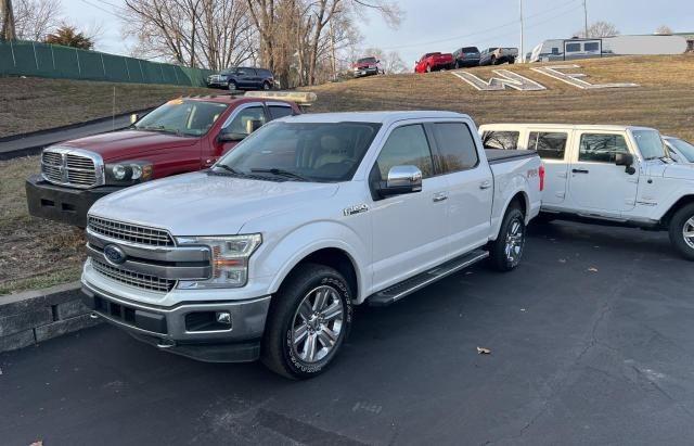 FORD F150 SUPER 2019 white  gas 1FTEW1E49KKF16628 photo #3