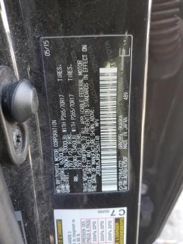 2015 TOYOTA 4RUNNER SR - JTEBU5JR5F5260148
