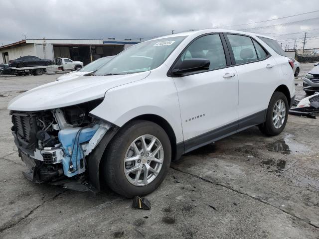 CHEVROLET EQUINOX LS 2023 white  gas 3GNAXHEG8PL106172 photo #1