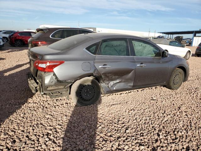 NISSAN SENTRA S 2017 gray  gas 3N1AB7AP3HL720090 photo #4