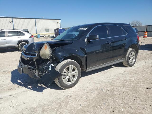 CHEVROLET EQUINOX LS 2010 black  gas 2CNALBEW2A6274762 photo #1