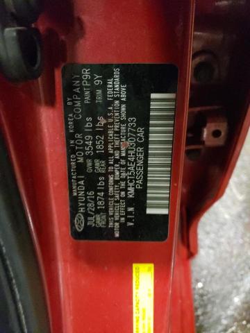 2017 HYUNDAI ACCENT SE - KMHCT5AE4HU307733