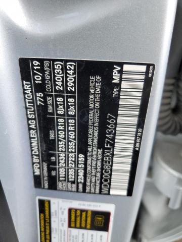 2020 MERCEDES-BENZ GLC 300 4M - WDC0G8EBXLF743667