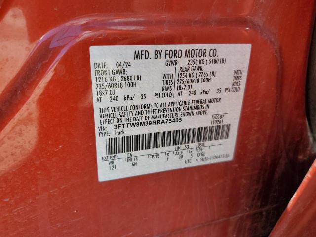 2024 FORD MAVERICK L 3FTTW8M39RRA75405