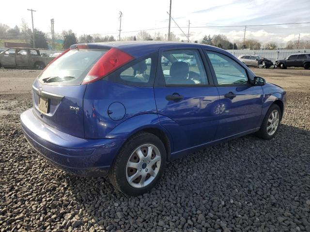 FORD FOCUS ZX5 2005 blue  gas 3FAFP37N25R147491 photo #4