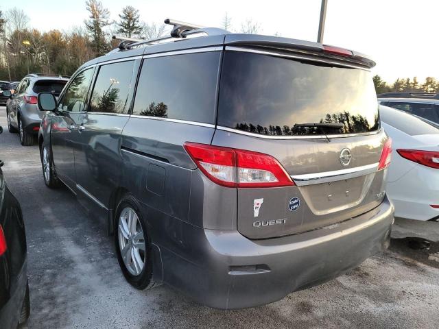 NISSAN QUEST S 2015 gray sports v gas JN8AE2KP3F9122677 photo #4