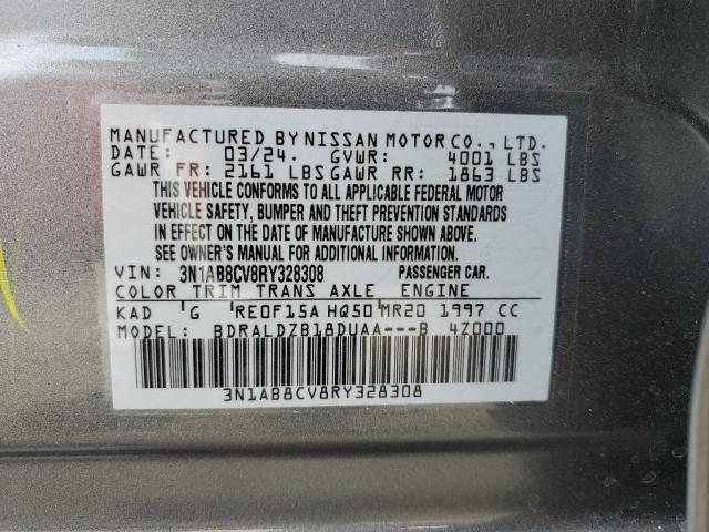 2024 NISSAN SENTRA SV - 3N1AB8CV8RY328308