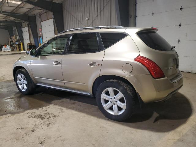 NISSAN MURANO SL 2006 beige  gas JN8AZ08W16W525372 photo #3