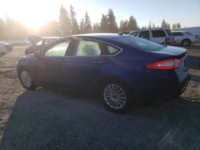 FORD FUSION SE 2016 blue  hybrid engine 3FA6P0PUXGR343218 photo #3