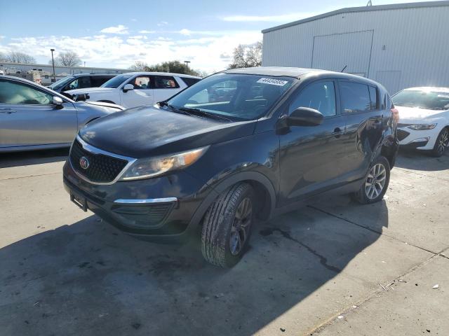 KIA SPORTAGE L 2016 black  gas KNDPB3AC1G7819877 photo #1