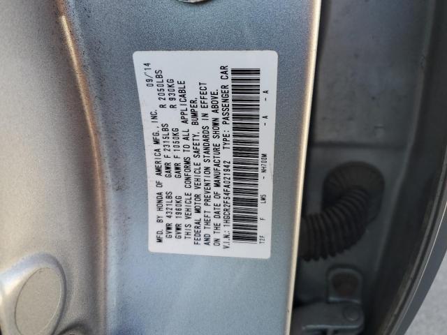 2015 HONDA ACCORD SPO - 1HGCR2F54FA021942
