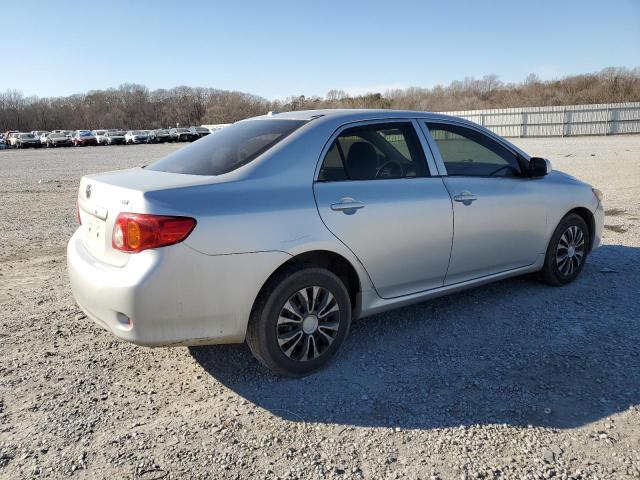 TOYOTA COROLLA BA 2009 silver  gas JTDBL40E79J003875 photo #4